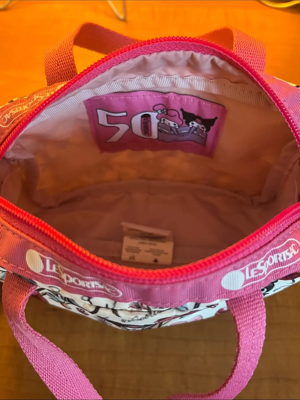 Lesportsac x Sanrio My Melody & Kuromi Mini Tote
